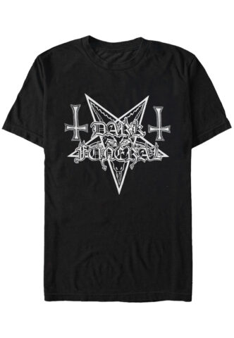 Dark Funeral – Logo – T-Shirt – Schwarz – M – 100% Baumwolle