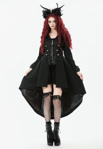 Dark In Love – Gothic PU Leather – Jacke – Schwarz – M – gid://shopify/Metaobject/70610321645