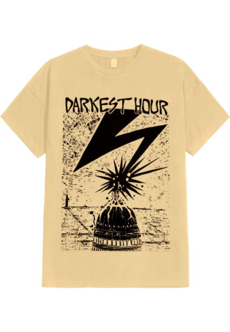 Darkest Hour – Bad B Yellow Haze – T-Shirt – Gelb – S – 100% Baumwolle