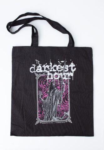 Darkest Hour – Wizard – Totebag – Schwarz – Onesize – 100% Baumwolle