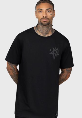 Killstar – Dark Surge Black – T-Shirt – Schwarz – XS – 100% Baumwolle