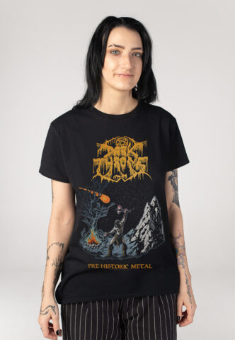 Darkthrone – Pre-Historic Metal Alternate – T-Shirt – Schwarz – S – 100% Baumwolle
