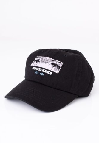 Dayseeker – Anime Dad – Cap – Schwarz – Onesize – 100% Baumwolle,Baumwolle