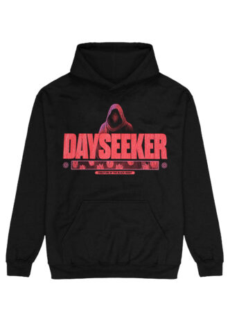 Dayseeker – Hooded Entity Tracklist – Hoodie – Schwarz – M – 50% Baumwolle, 50% Polyester