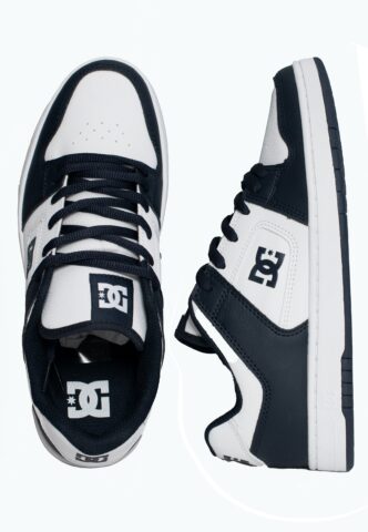 DC – Manteca 4 SN White/Navy – Schuhe – Weiß – EU 42 – Synthetic/Textile/Gummi