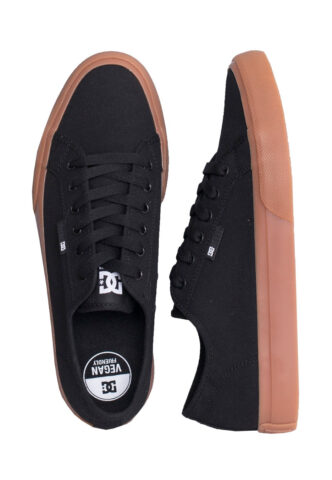 DC – Manual Black/Gum – Schuhe – Schwarz – EU 44 – Textile/Textile/Gummi
