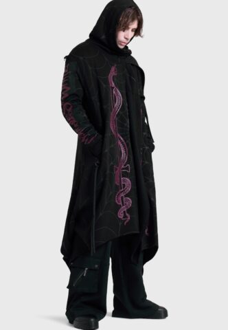 Killstar x Motionless In White – Dead As F**K Assassins Long Cardi Black – Cardigan