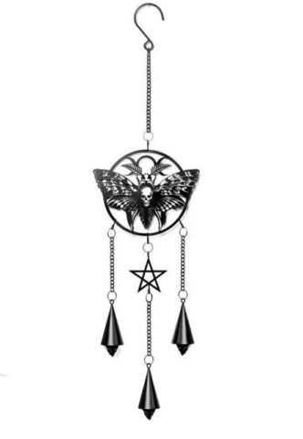 Alchemy England – Death’s Head Moth – Traumfänger – Schwarz – Onesize – Stahl 316L