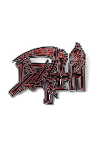 Death – Human Logo – Pin – Mehrfarbig – Onesize – Metalllll-Legierung