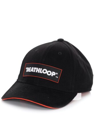 Deathloop – Logo – Cap – Schwarz – Onesize – 100% Baumwolle