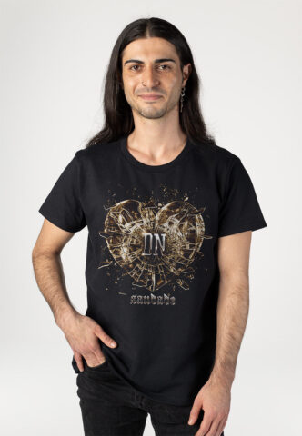 Deez Nuts – Shattered Heart – T-Shirt – Schwarz – XXL – 100% Baumwolle