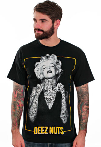 Deez Nuts – Tattoo Girl – T-Shirt – Schwarz – L – 100% Baumwolle