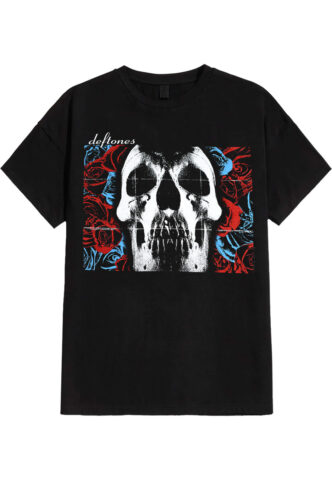 Deftones – Deftones – T-Shirt – Schwarz – S – 100% Baumwolle