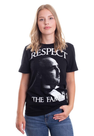 The Godfather – Respect The Family – T-Shirt – Schwarz – L – 100% Baumwolle