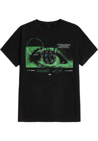 Destroy Rebuild Until God Shows – Wake Up – T-Shirt – Schwarz – S – 100% Baumwolle,Jersey