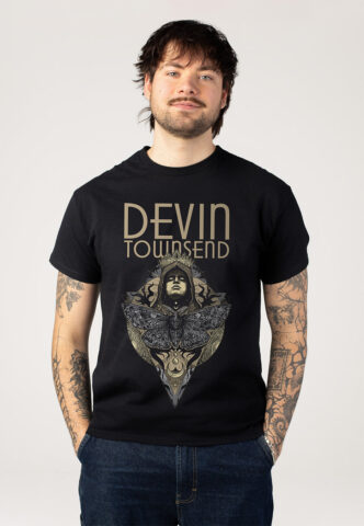 Devin Townsend – The Moth Live – T-Shirt – Schwarz – L – 100% Baumwolle