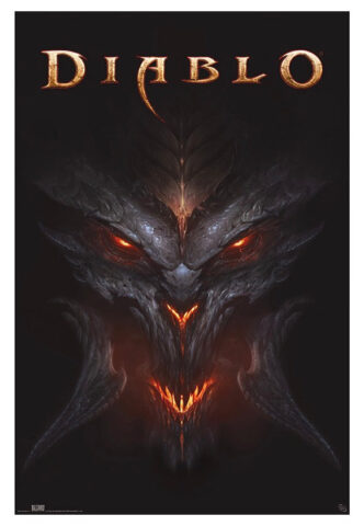 Diablo – Diablo Maxi – Poster – Schwarz – Onesize – gid://shopify/Metaobject/237909737709