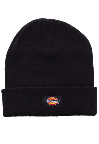 Dickies – Gibsland Black – Beanie – Schwarz – Onesize – 100% Polyacryl
