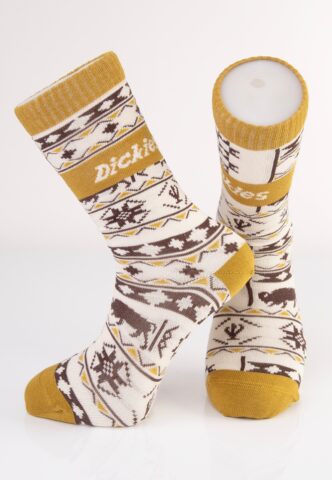 Dickies – Hays Whitecap Gray – Socken – Braun – XS/S – 61% Baumwolle, 21% Polyester, 16% Nylon, 2% Elastan