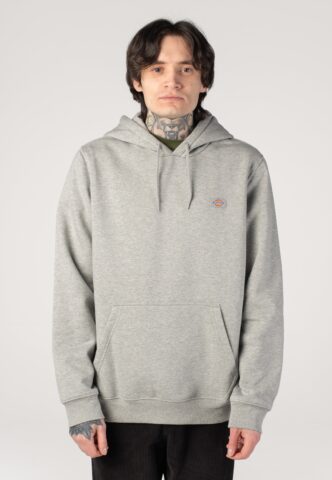 Dickies – Oakport Heather Grey – Hoodie – Grau – M – 60% Baumwolle, 40% Polyester