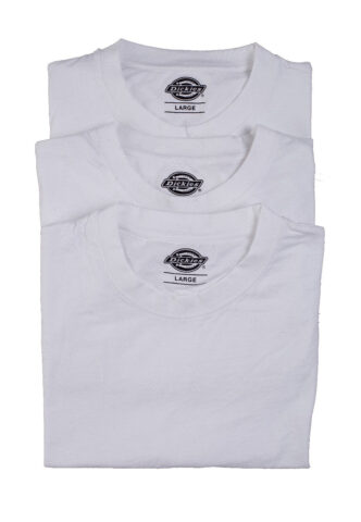 Dickies – Dickies Pack Of 3 White – T-Shirt – Weiß – XXL – 100% Baumwolle