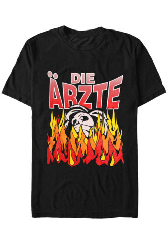 Die Ärzte – Kopfüber in die Hölle – T-Shirt – Schwarz – XL – 100% Baumwolle