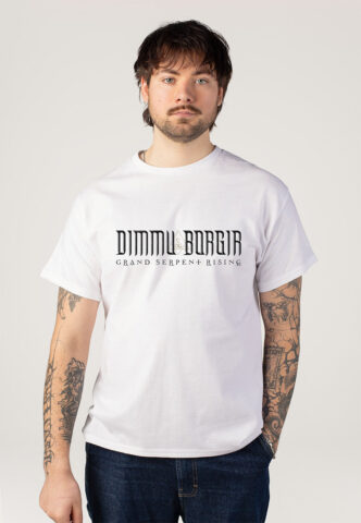 Dimmu Borgir – Grand Serpent Rising White – T-Shirt – Weiß – XL – 100% Baumwolle