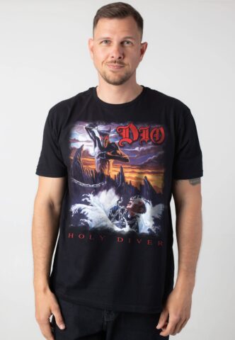 Dio – Holy Diver – T-Shirt – Schwarz – XL – 100% Baumwolle
