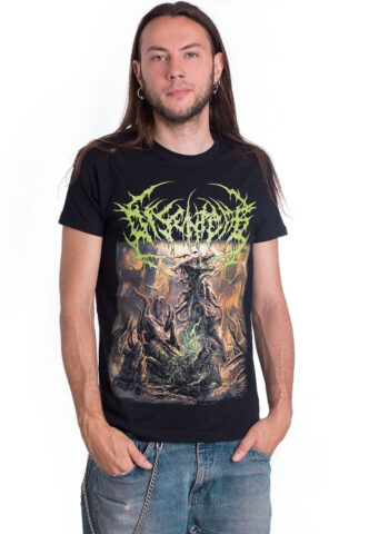 Disentomb – Dino – T-Shirt – Schwarz – M – 100% Baumwolle