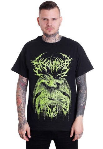 Disentomb – Goat Demon – T-Shirt – Schwarz – S – 100% Baumwolle
