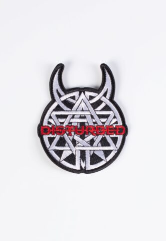 Disturbed – Logo – Aufnäher – Mehrfarbig – Onesize – 100% Polyester