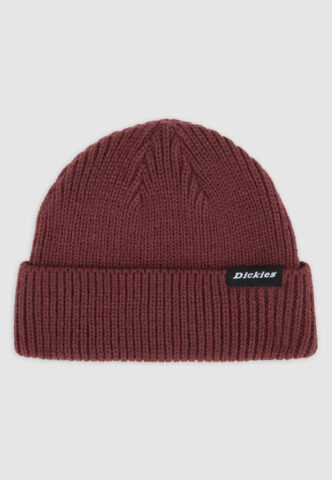 Dickies – Woodworth Andorra – Beanie – Weinrot – Onesize – 100% Polyacryl