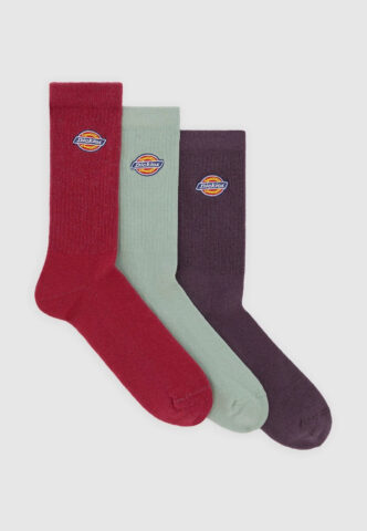 Dickies – Valley Grove Vintage Violet – Socken – Mehrfarbig – S/M – 68% Baumwolle, 28% Nylon, 4% Elastane