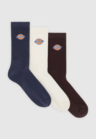 Dickies – Valley Grove Navy Blue – Socken – Blau – L/XL – 68% Baumwolle, 28% Nylon, 4% Elastane