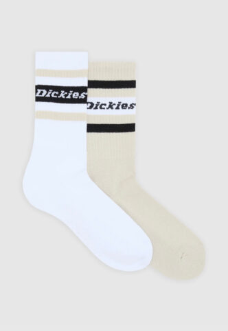 Dickies – Genola Pack Of 2 Stone – Socken – Beige – S/M – 67% Baumwolle, 21% Polyamide, 6% Polyester, 6% Elastane