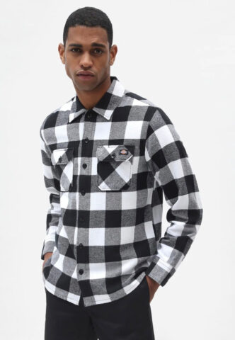 Dickies – New Sacramento Black – Hemd – Schwarz – S – 100% Baumwolle
