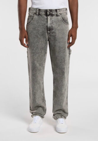 Dickies – Garyville Light Gray Wash – Jeans – Grau – W38 / L32 – 100% Baumwolle