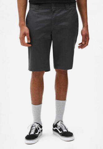 Dickies – Slim Fit Rec Charcoal Grey – Shorts – Grau – W33 – 65% Polyester, 35% Baumwolle