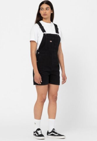 Dickies – Duck Canvas Bib W Black – Latzhose – Schwarz – XS – 100% Baumwolle