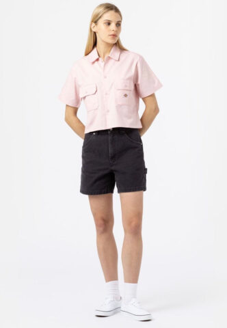 Dickies – W Duck Canvas Stone Washed Black – Shorts – Schwarz – W27 – 100% Baumwolle