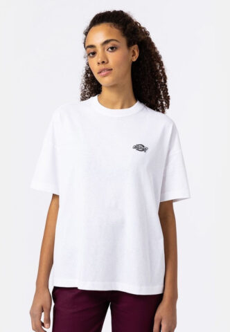 Dickies – Summerdale W White – T-Shirt – Weiß – L – 100% Baumwolle