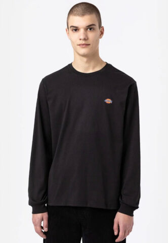 Dickies – Mapleton Black – Longsleeve – Schwarz – XXL – 100% Baumwolle