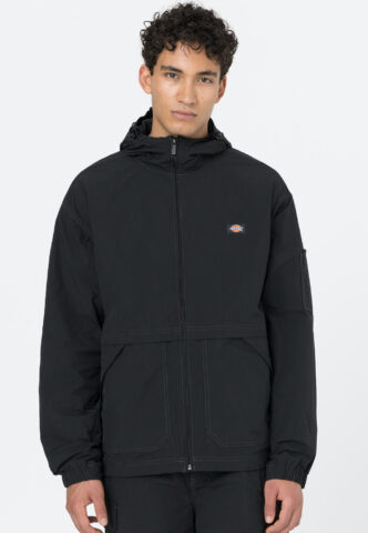 Dickies – Jackson Black – Windbreaker – Schwarz – S – Shell: 100% Polyamid; Lining: 100% Polyester