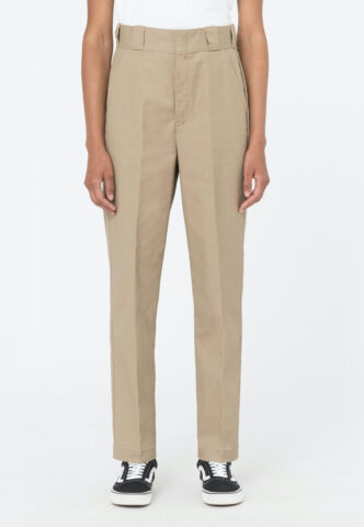 Dickies – Whitford W Khaki – Hose – Beige – W30 – 63% Polyester, 34% Baumwolle, 3% Elastan