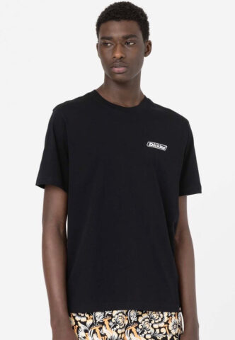 Dickies – Roseburg Box Black – T-Shirt – Schwarz – S – 100% Baumwolle