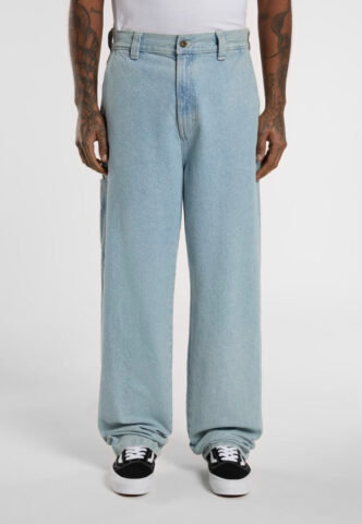 Dickies – Madison Baggy Fit Vintage Aged Blue – Jeans – Blau – W34 / L34 – 100% Baumwolle