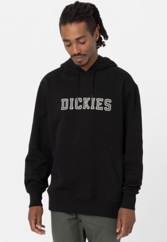 Dickies – Melvern Black – Hoodie – Schwarz – L – 95% Baumwolle, 5% Elastan