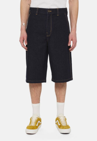Dickies – Madison Denim Rinsed – Shorts – Blau – W31 – 100% Baumwolle