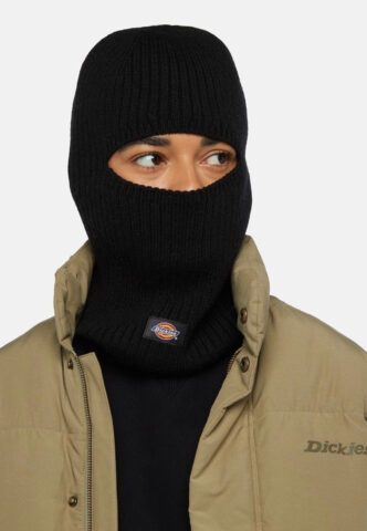 Dickies – Dickies Rib Black – Sturmhaube – Schwarz – Onesize – 50% Polyacryl, 50% Wolle