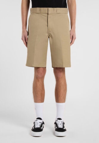 Dickies – 874 Khaki – Shorts – Beige – W30 – 65% Polyester, 35% Baumwolle